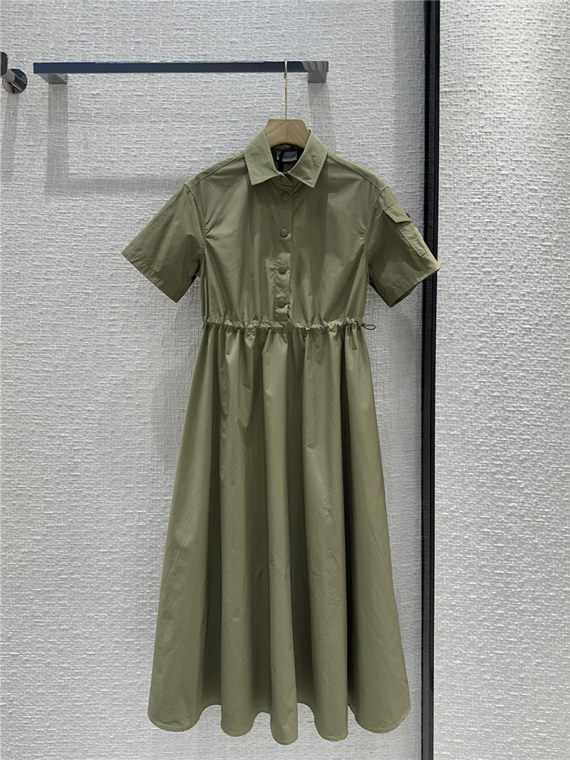 Moncler logo sleeve shirt dress replica d&g clothing