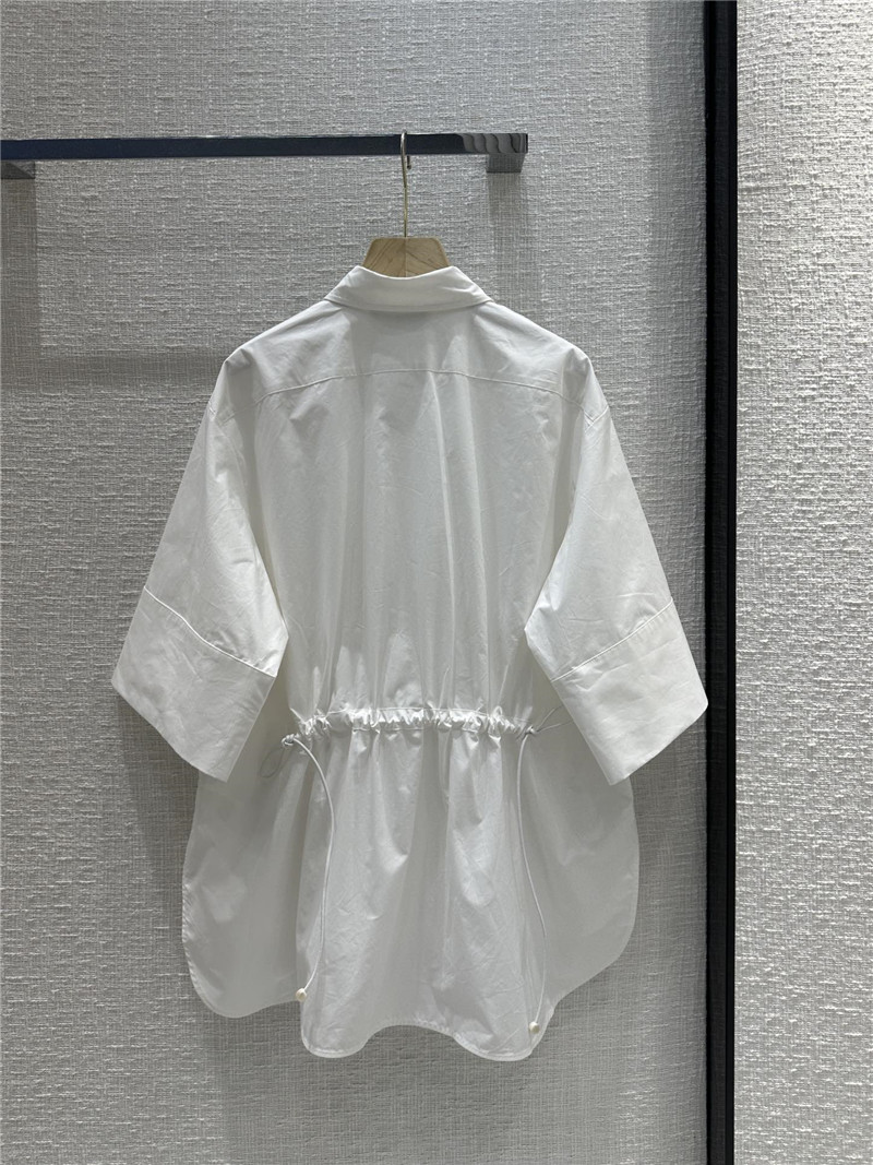 Vanitoo dropped shoulder three-quarter sleeve shirt replica clothing