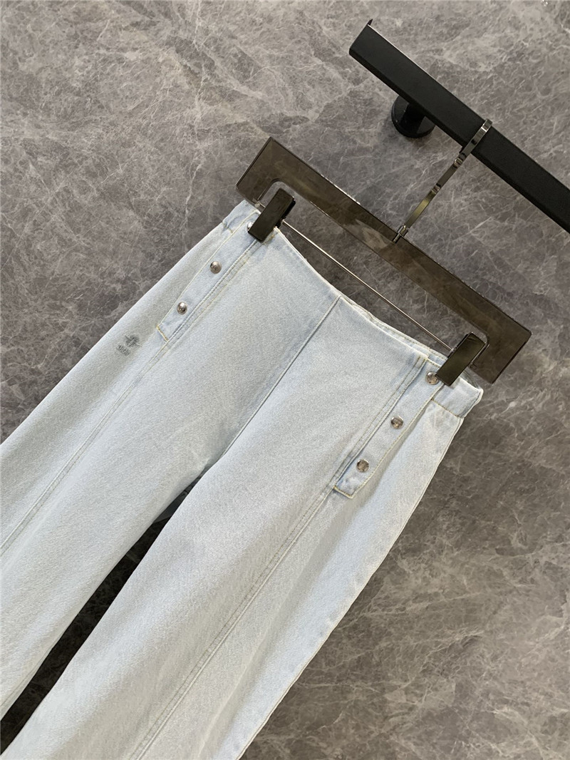 D10r three breasted denim trousers replica clothing