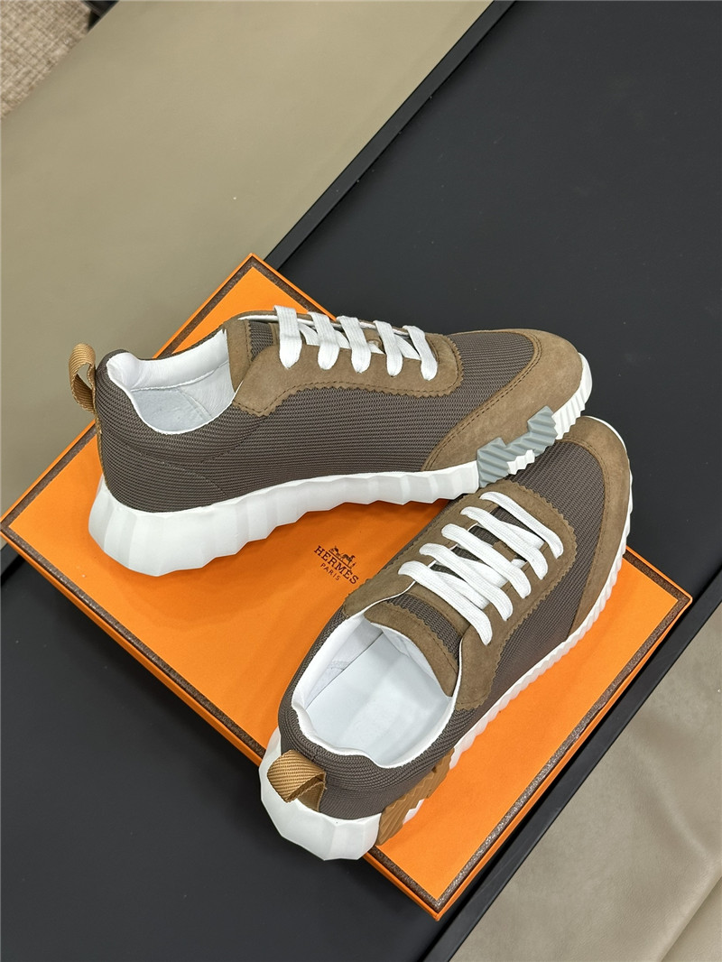 H**me5 bouncing sneakers in brown