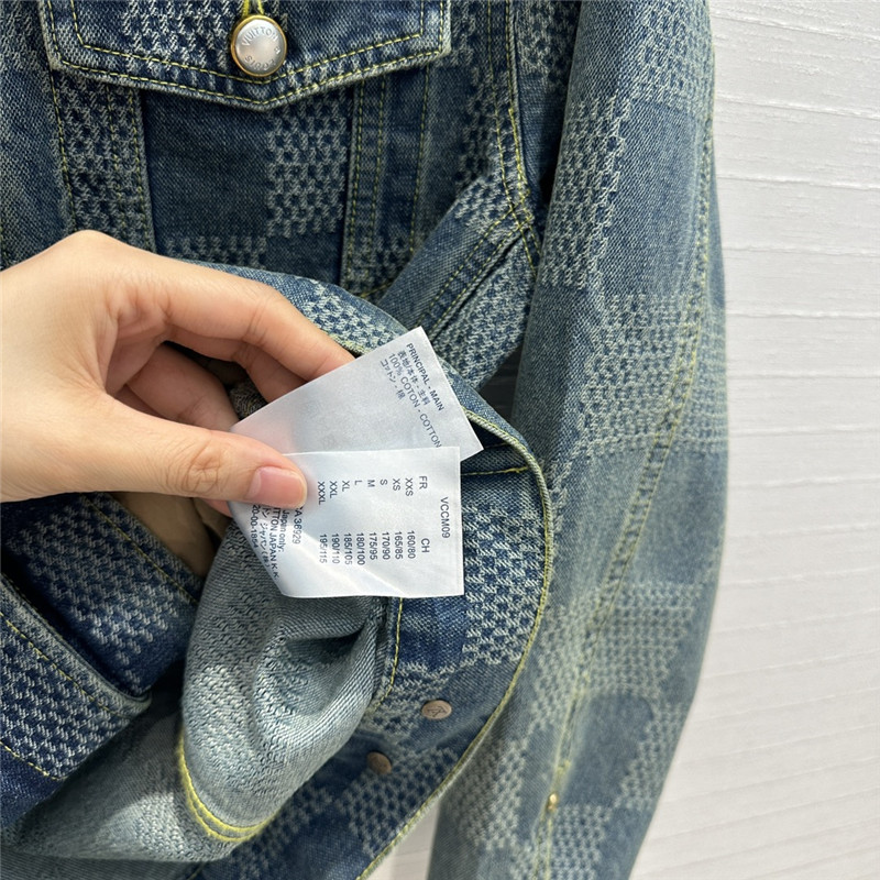 l0vis Vvtt0n lv jacket denim coat replica clothing sites