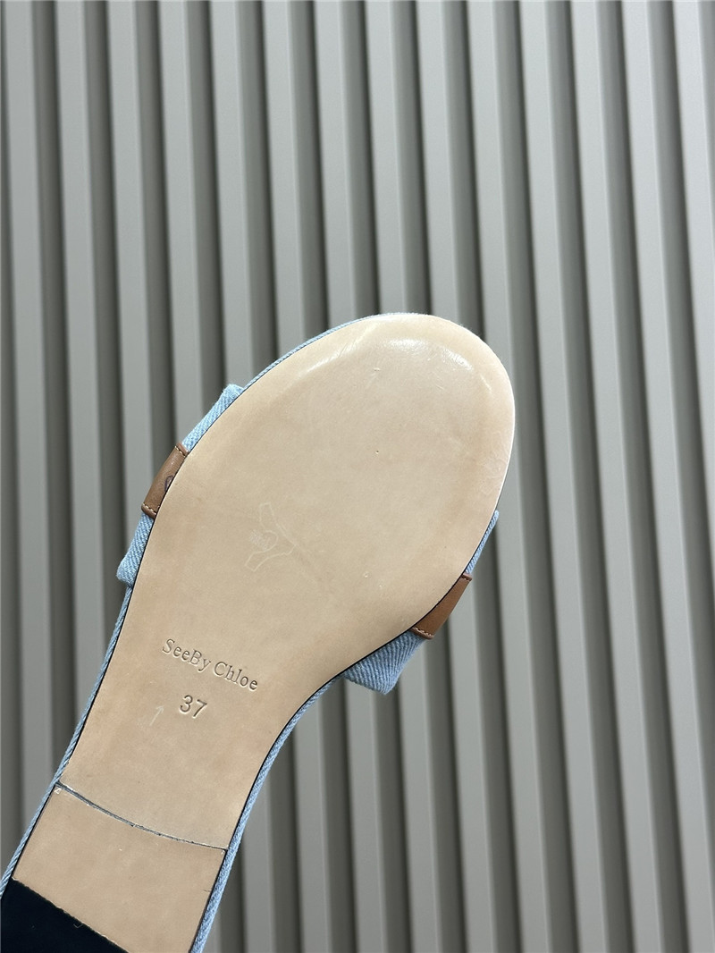 chloé woven slippers ma1s0n Marg*e1a replica shoes
