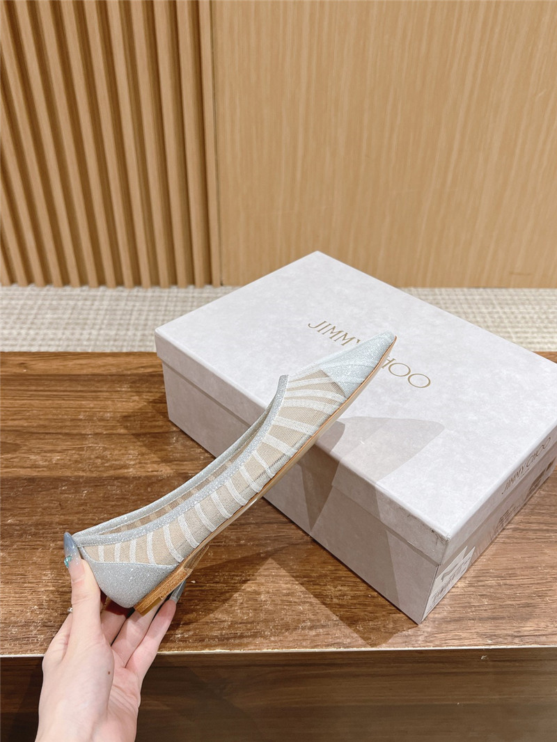 J1m*y Ch00 love mesh flats