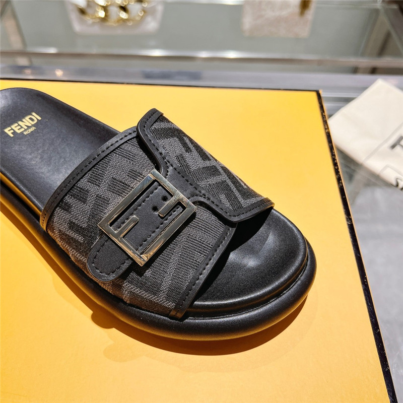 f**di double strap flat slippers Marg*e1a replica shoes
