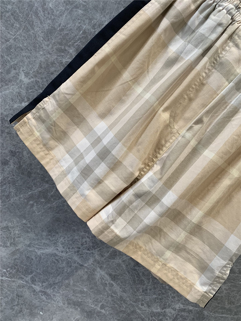Bv*b*rry retro check high waist shorts replica clothing sites