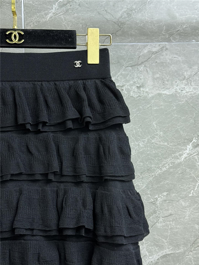 Ch**el knitted cake skirt replica clothing sites