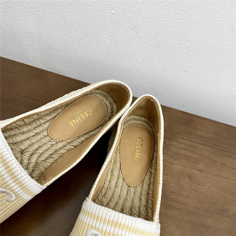 Ce1i*e les espadrilles in triomphe jacquard canvas beige