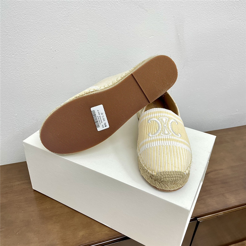 Ce1i*e les espadrilles in triomphe jacquard canvas beige