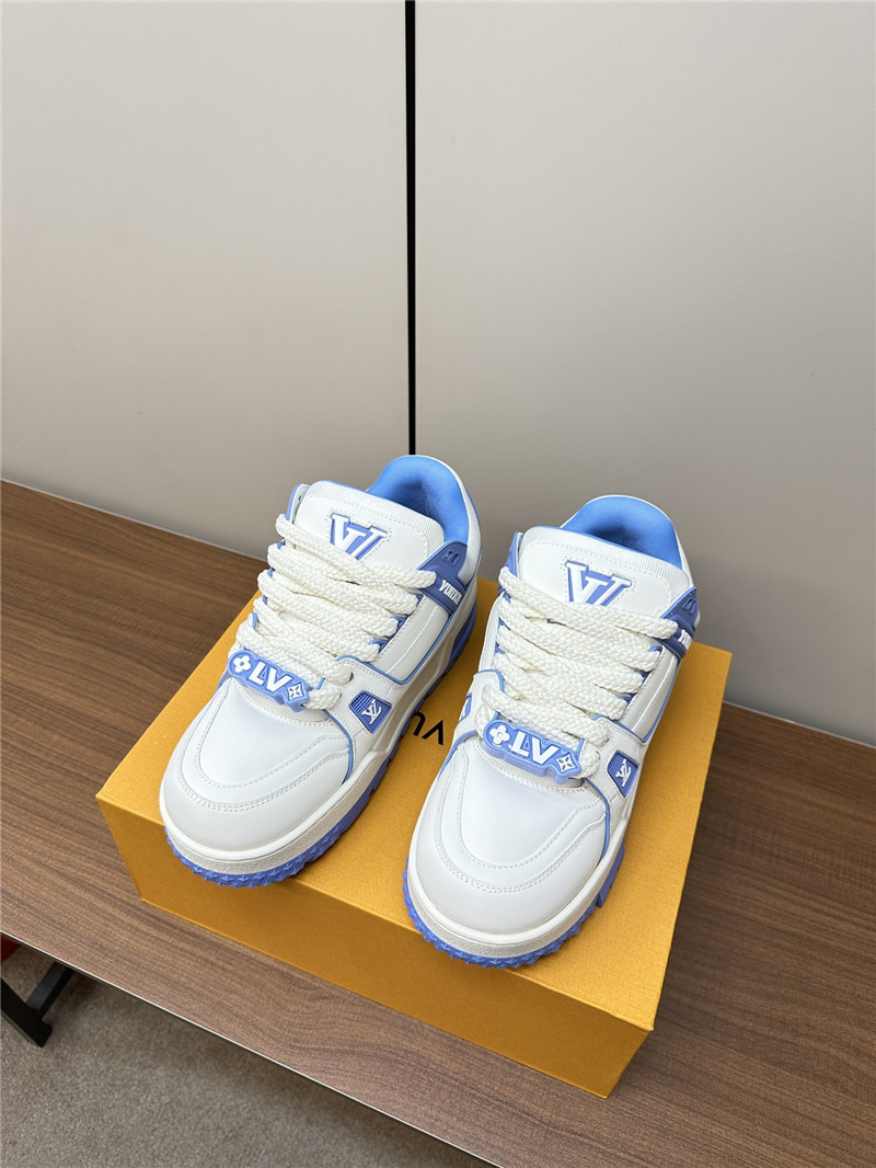 l0vis Vvtt0n lv trainer maxi sneaker white blue