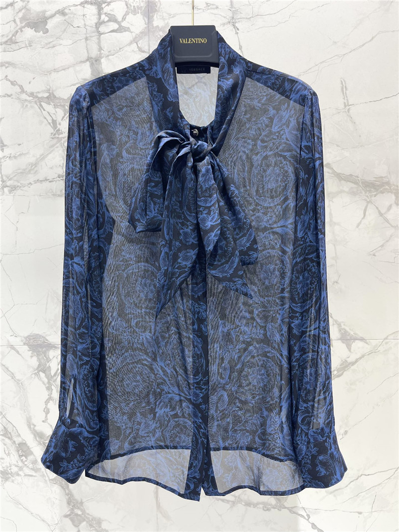 Versace bow shirt replica d&g clothing