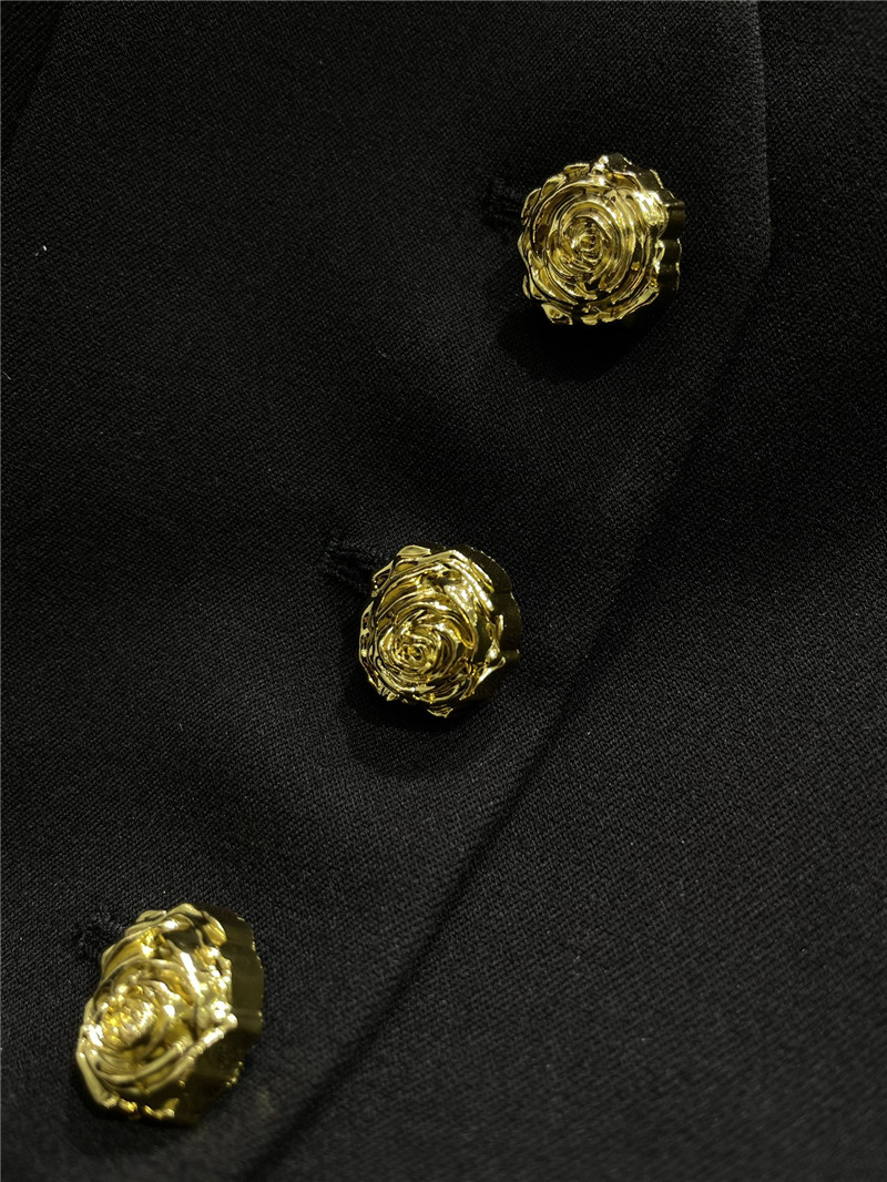 Balmain gold button sleeveless vest replicas clothes