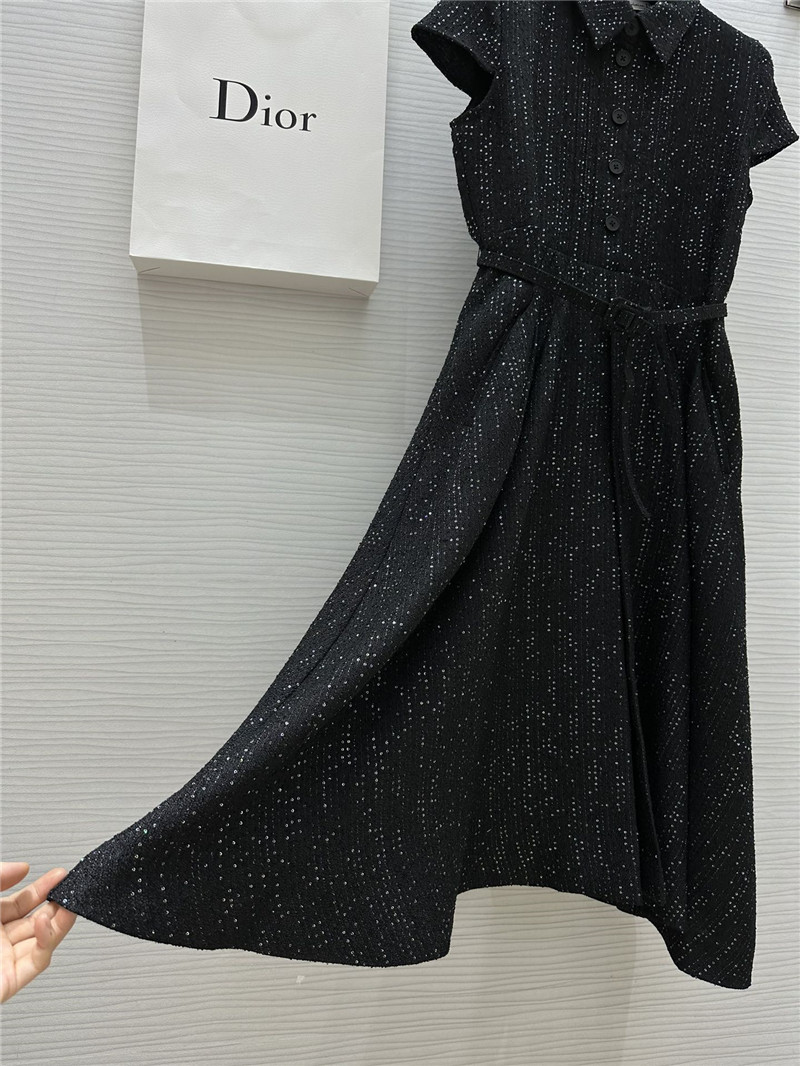 D10r hepburn style pleated dress replica designer clothes