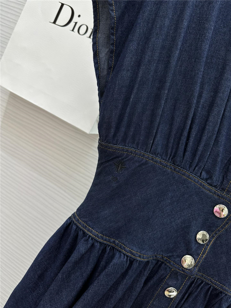 D10r original color denim dress replica clothing sites