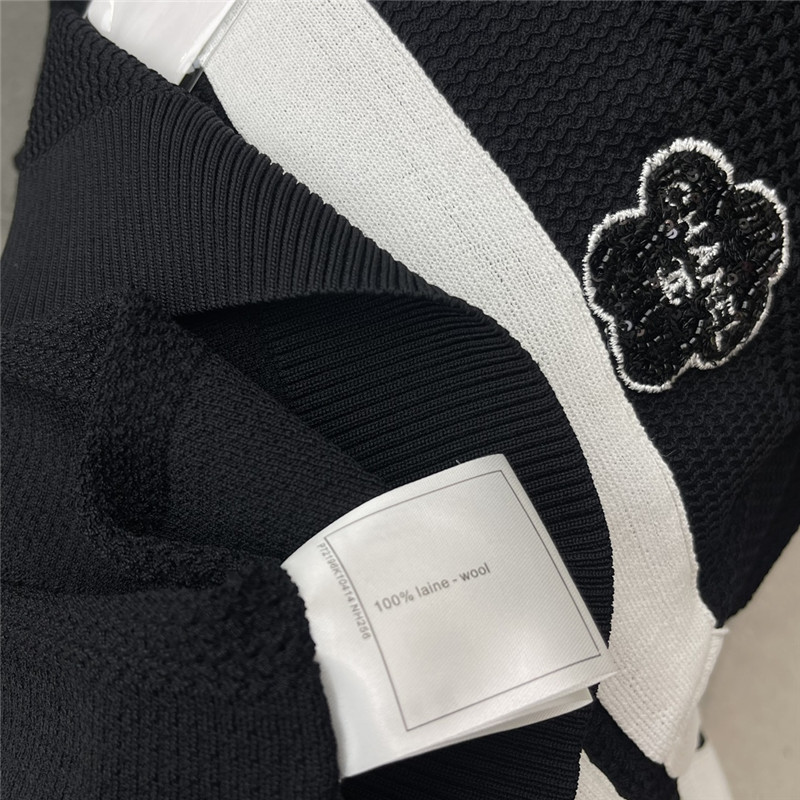 Ch**el round neck striped short sleeve replica clothing sites