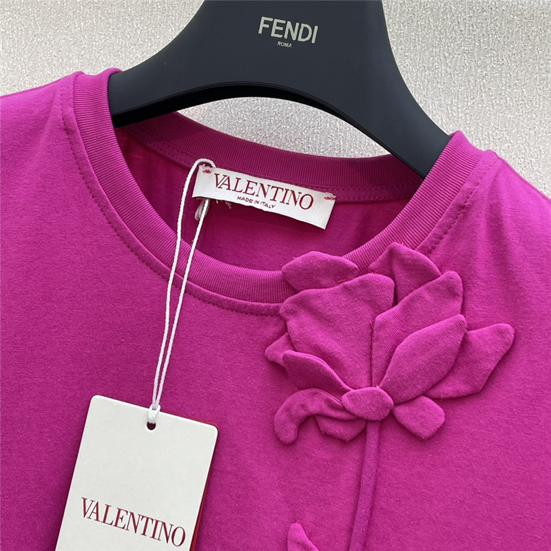 Va1e*ntin0 cotton t-shirt cheap replica designer clothes