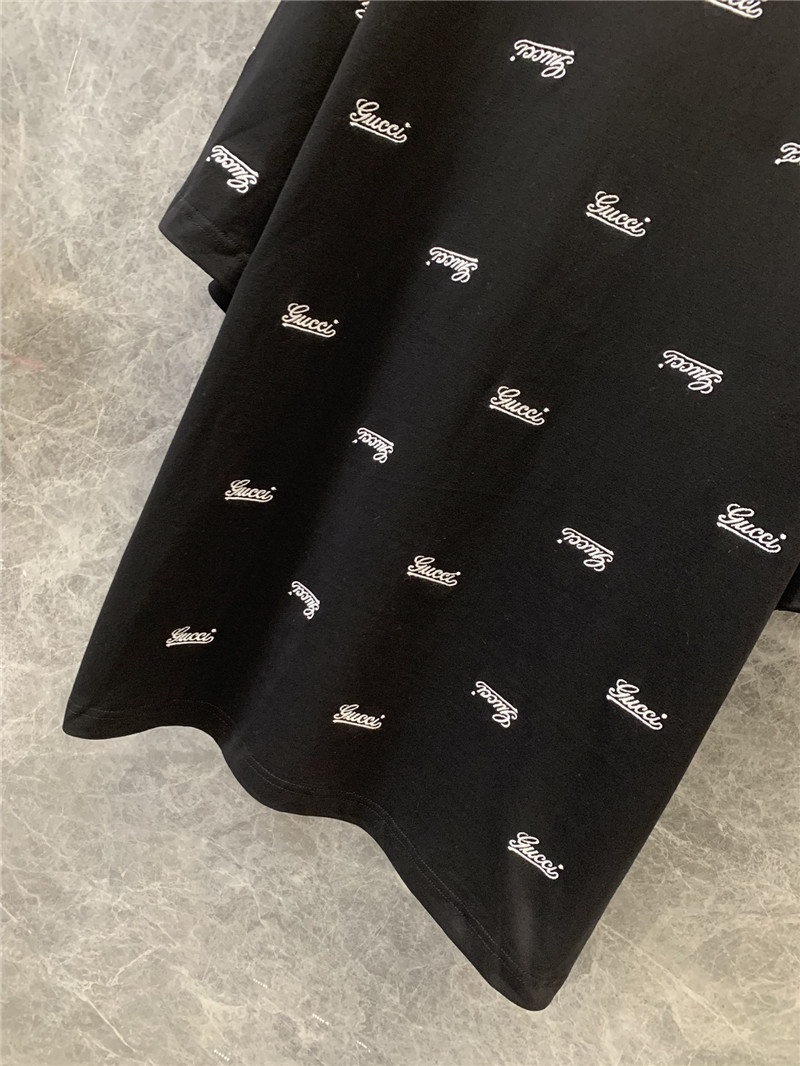 Gvc*1 loose round neck short sleeve t-shirt replica d&g clothing