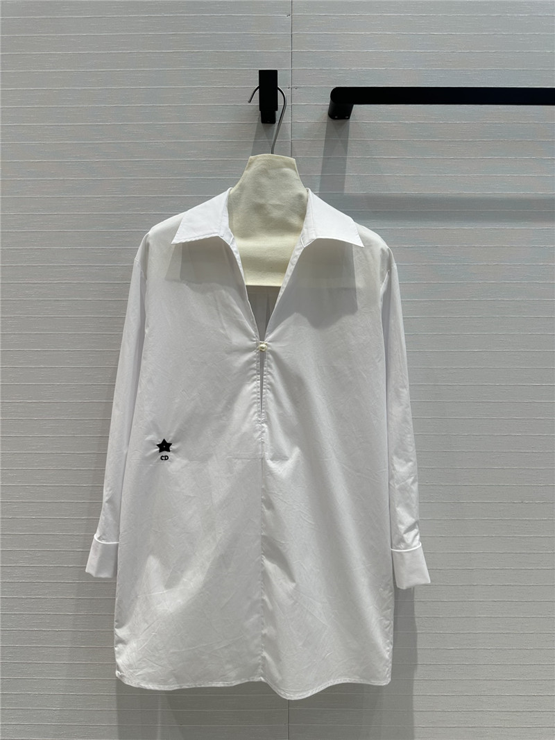 D10r earrings pearl cufflinks lapel shirt replica clothes
