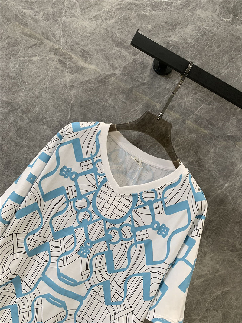 H**me5 v-neck short-sleeved t-shirt replica clothes