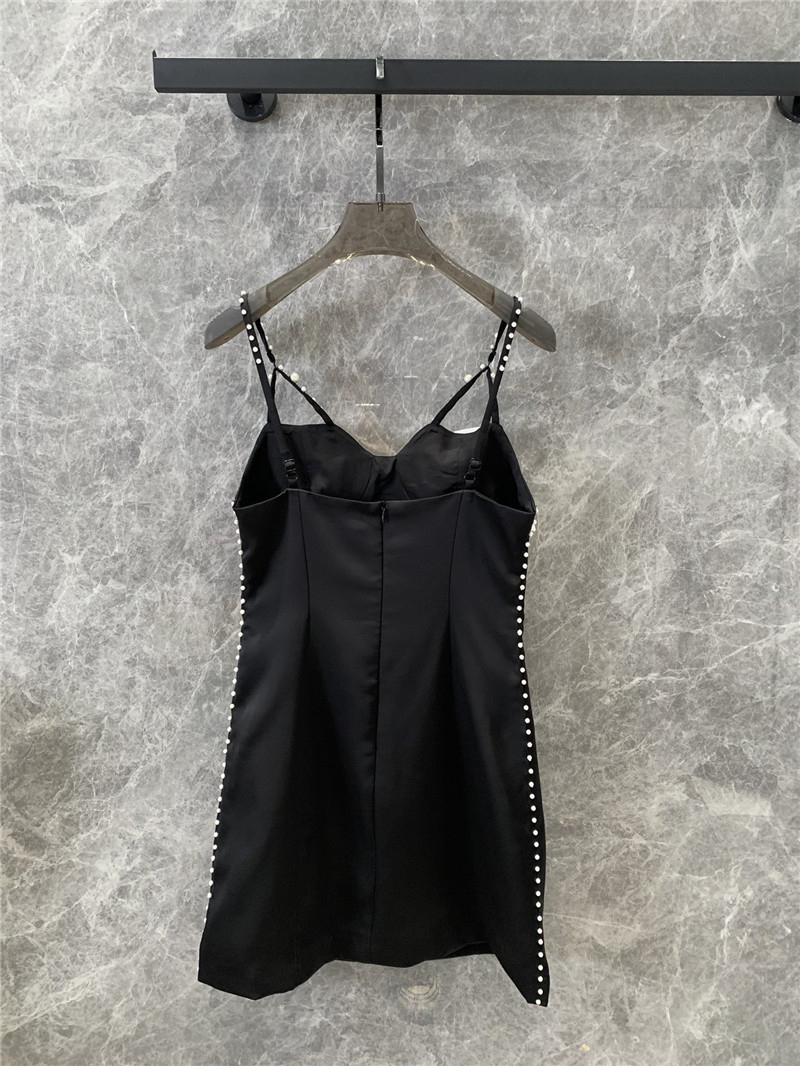M1um1u bow a-line suspender mini dress replica d&g clothing