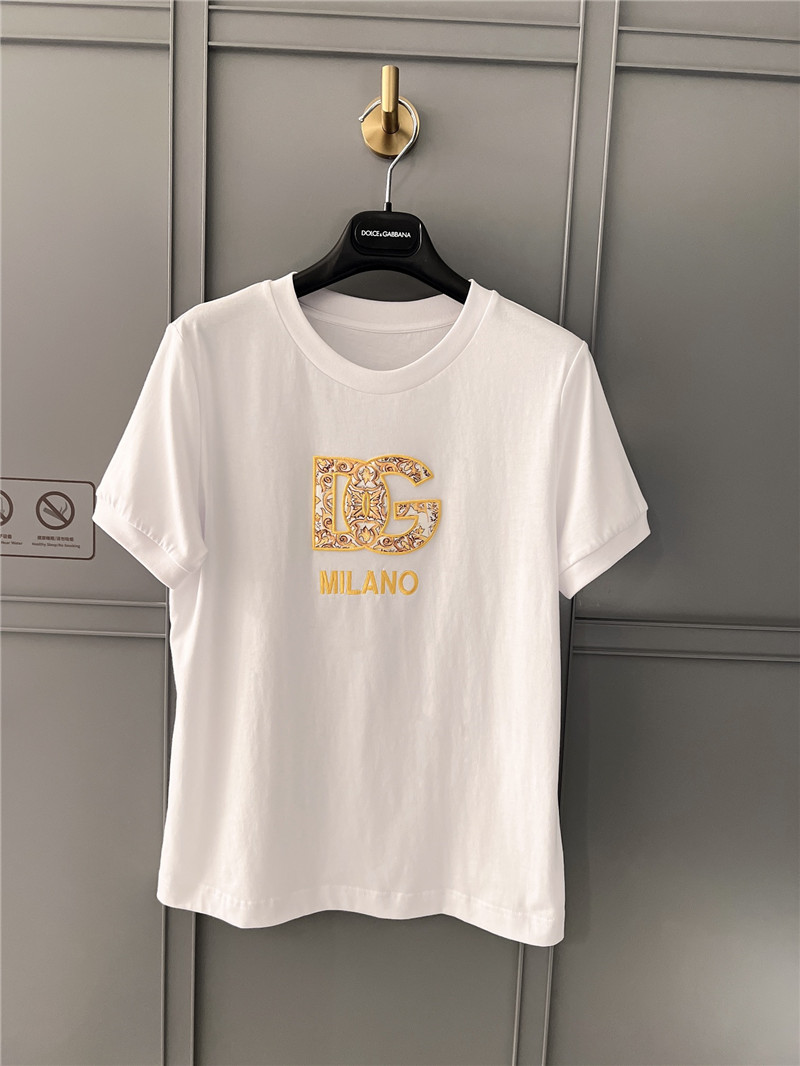 Dolce & Gabbana d&g positioning printed T-shirt replica clothes