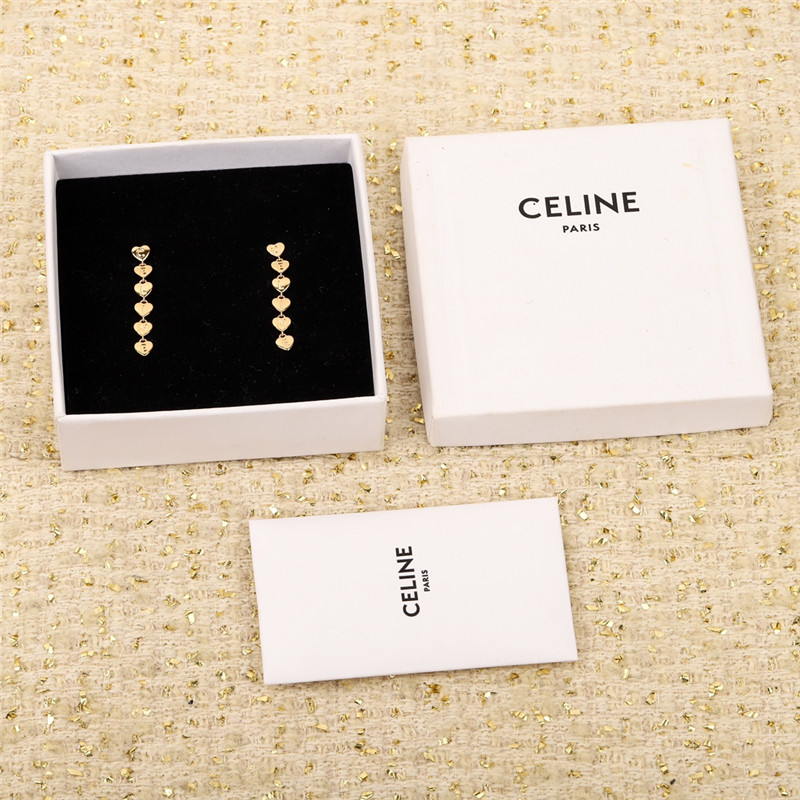 Ch**el multi-heart earrings