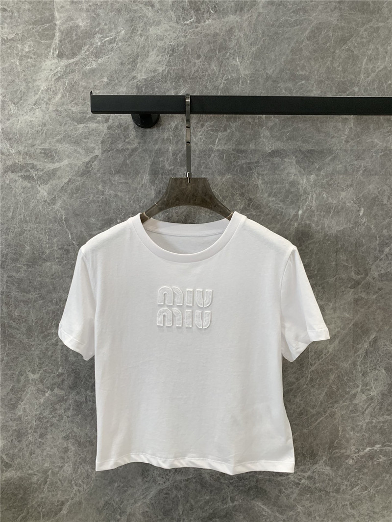 M1um1u short sleeve t-shirt replica designer clothes
