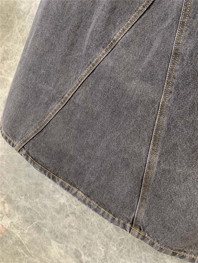 D10r stylish denim skirt replica designer clothes