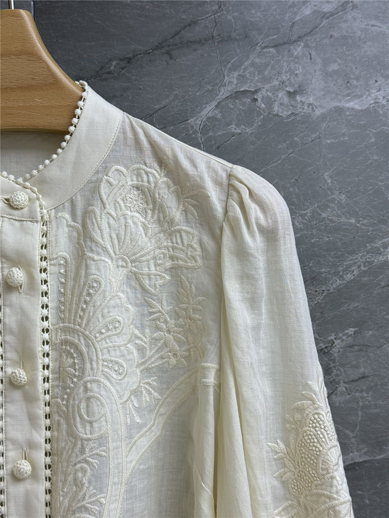 zimm linen embroidered shirt replica clothing