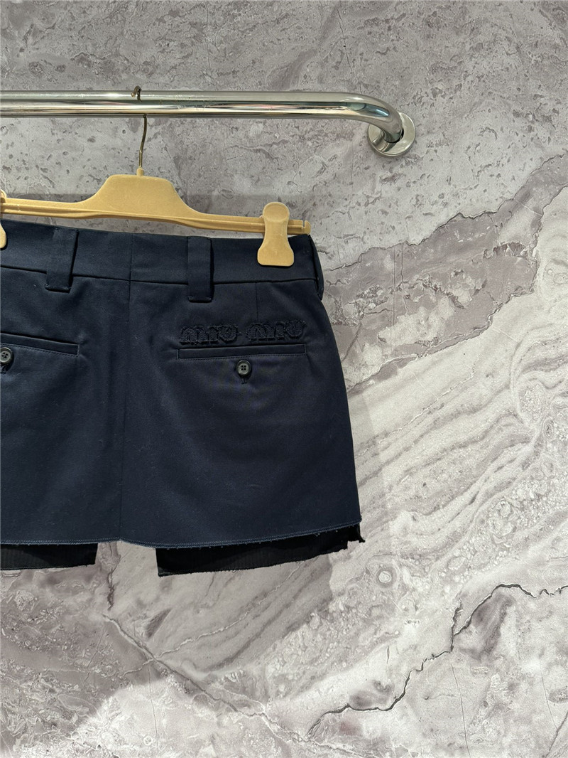M1um1u pleated skirt cheap replica designer clothes
