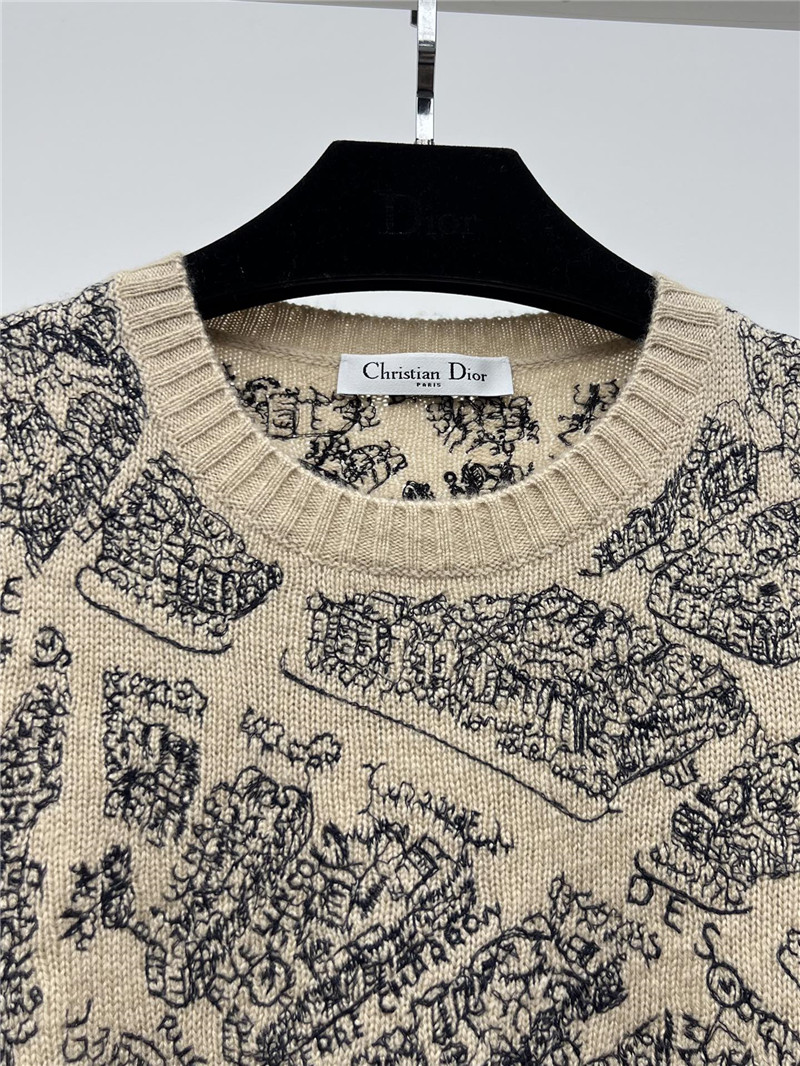 D10r paris map sweater replica d&g clothing