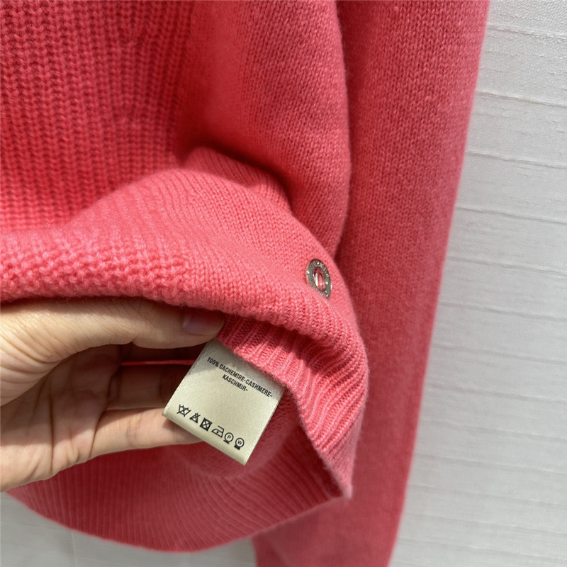 H**me5 round neck cashmere long-sleeved pullover replicas clothes