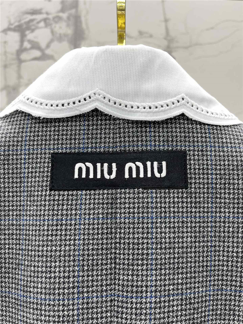 M1um1u detachable lace collar suit replica clothing sites