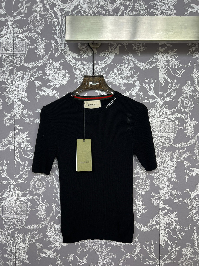Gvc*1 knitted mid-sleeve bottoming shirt replica clothing sites