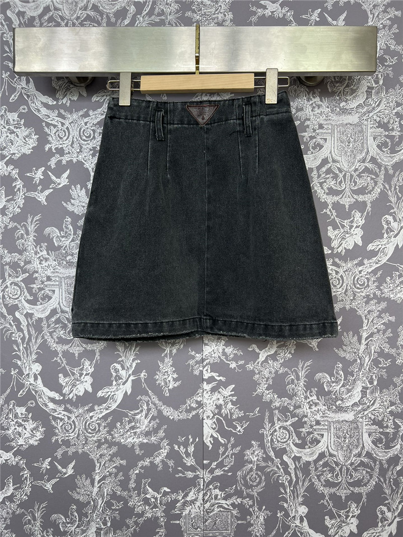 Pra*a new denim skirt replica d&g clothing