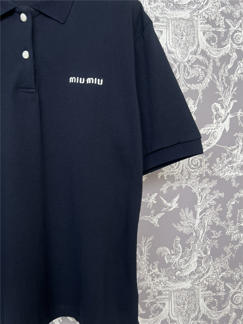 M1um1u new polo short sleeve replica d&g clothing