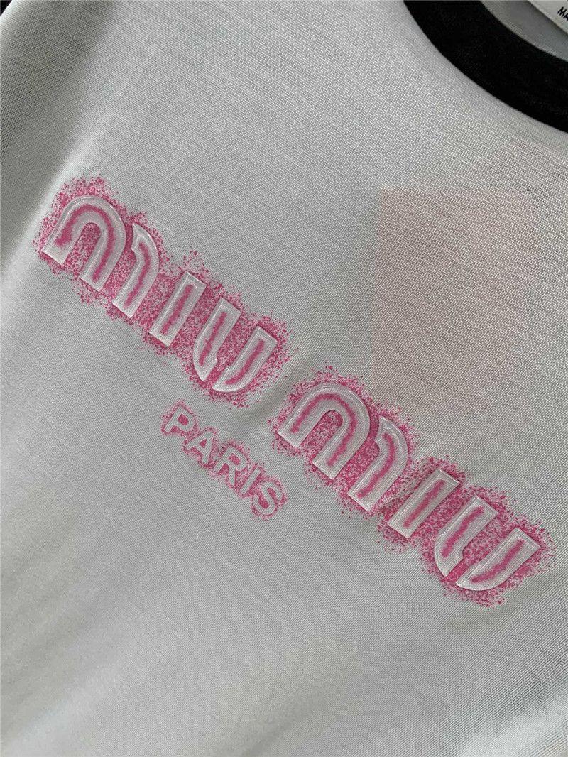 M1um1u sun protection long-sleeved t-shirt replica clothing sites