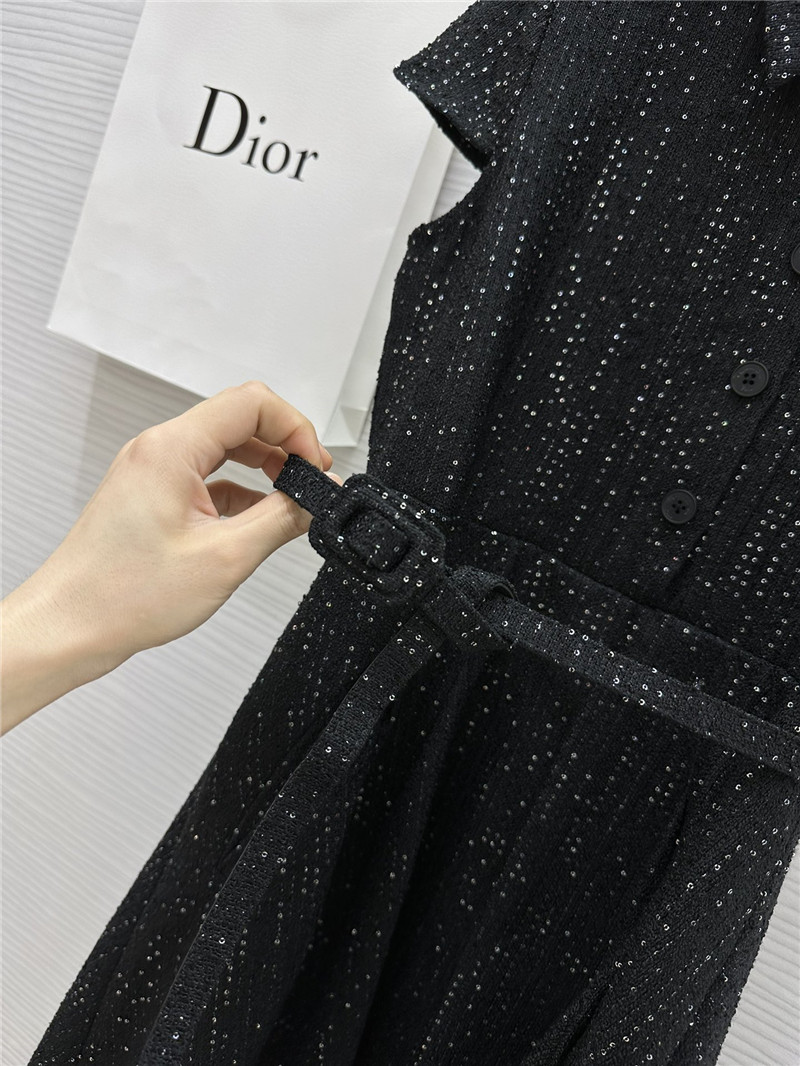 D10r hepburn style pleated dress replica clothes