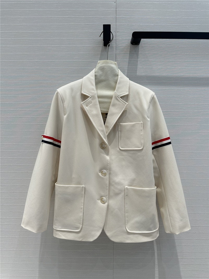 THOM BROWNE armband webbing suit jacket replica clothing sites