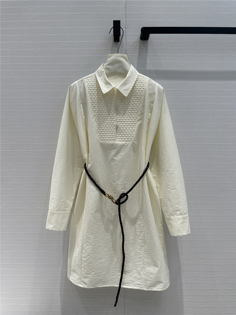 b0tt*ga Ven*ta new lapel woven shirt dress replica clothes
