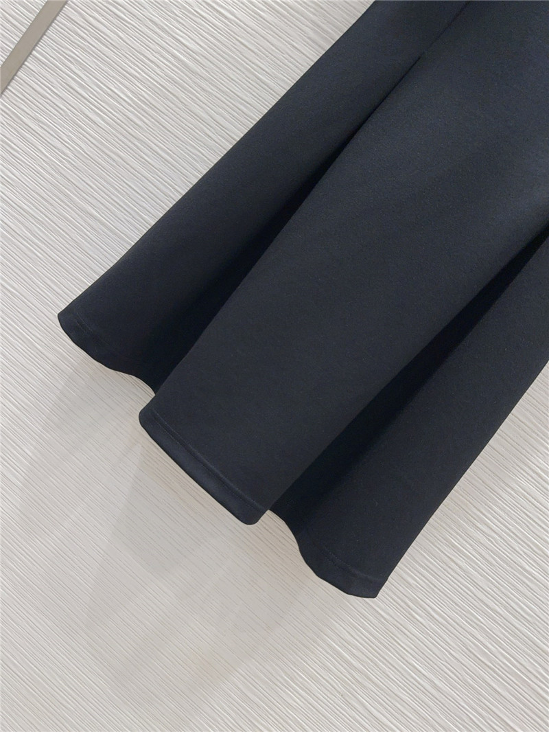 Pra*a open collar polo dress replica designer clothes