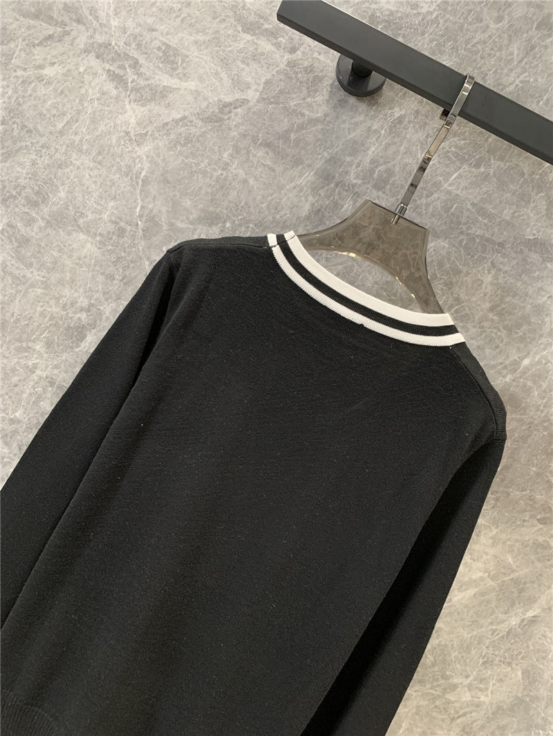 Ce1i*e logo single breasted knitted cardigan replicas clothes