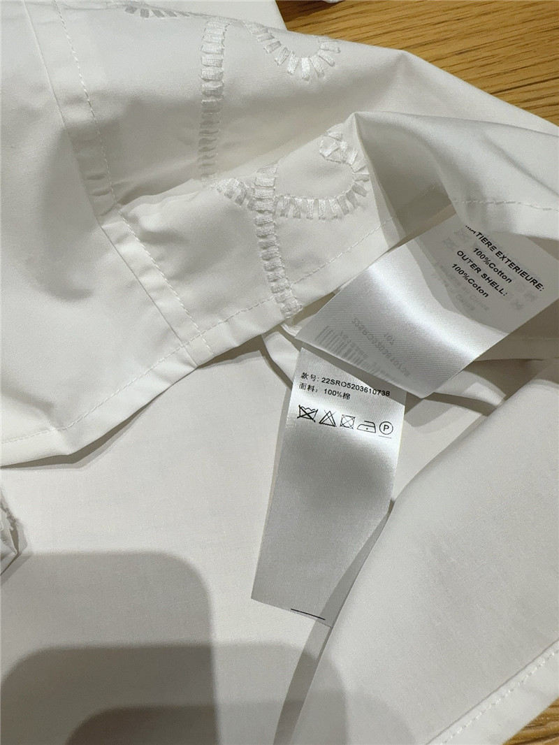 Chloé puff sleeve lapel shirt replica d&g clothing