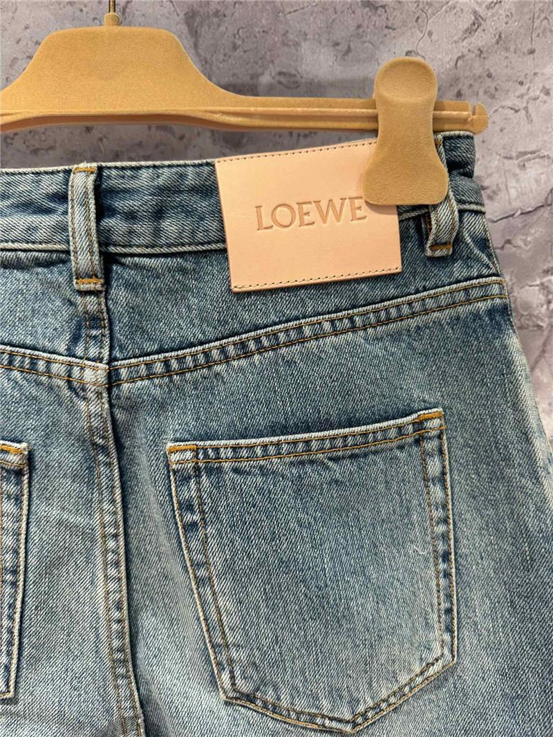 L0ew* wide leg straight jeans replica clothes