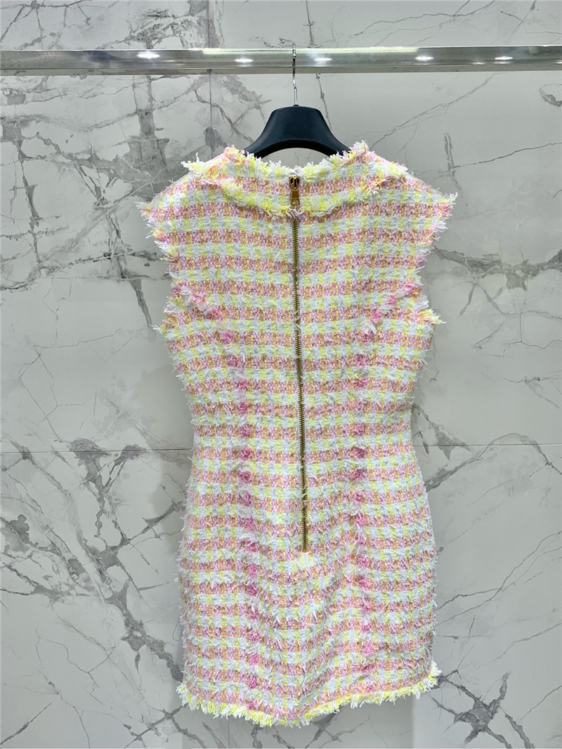 Balmain rough dress replica designer clothes