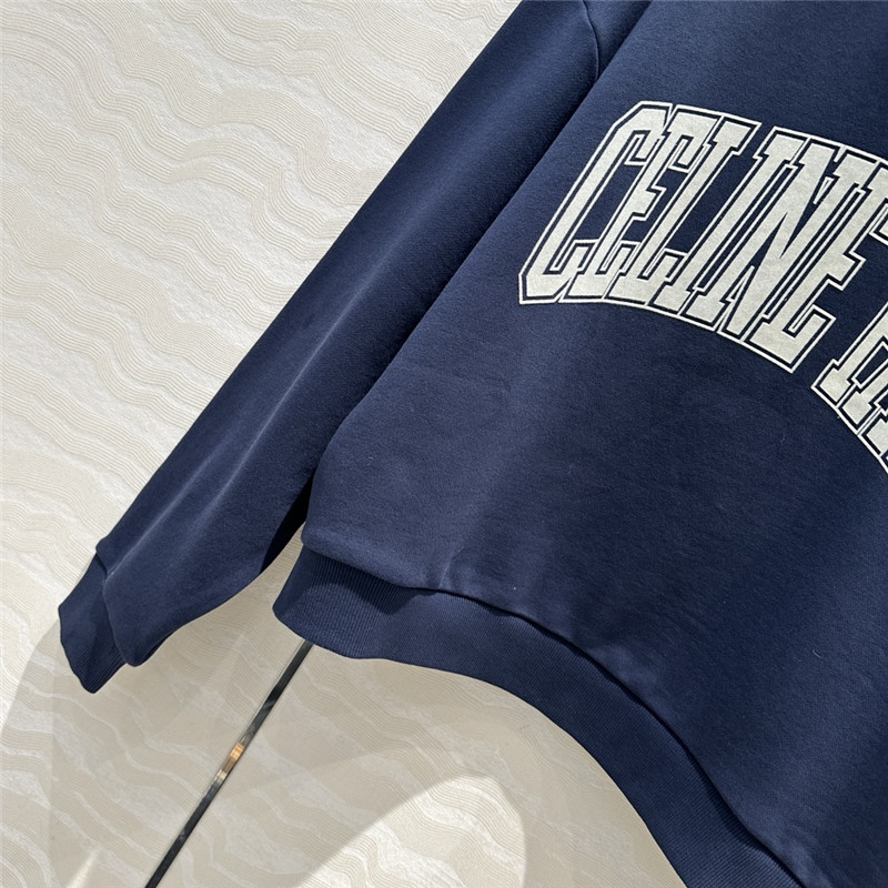 Ce1i*e navy blue sweatshirt replica d&g clothing