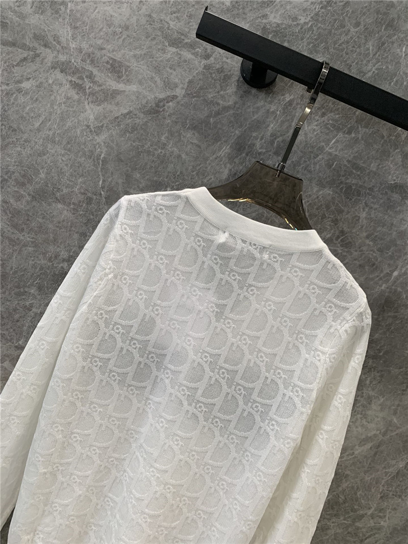 D10r single breasted knitted cardigan replica clothes