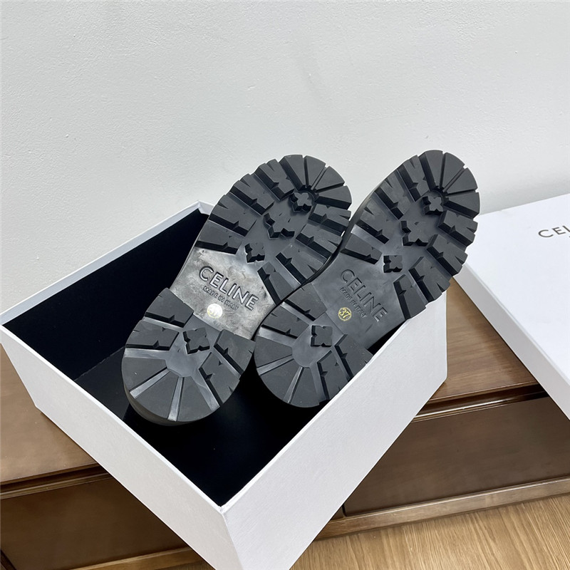 Ce1i*e black triomphe rangers lace-up boot