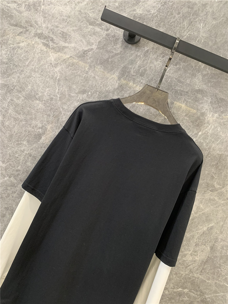 Gvc*1 fake two-piece long-sleeved t-shirt replica d&g clothing