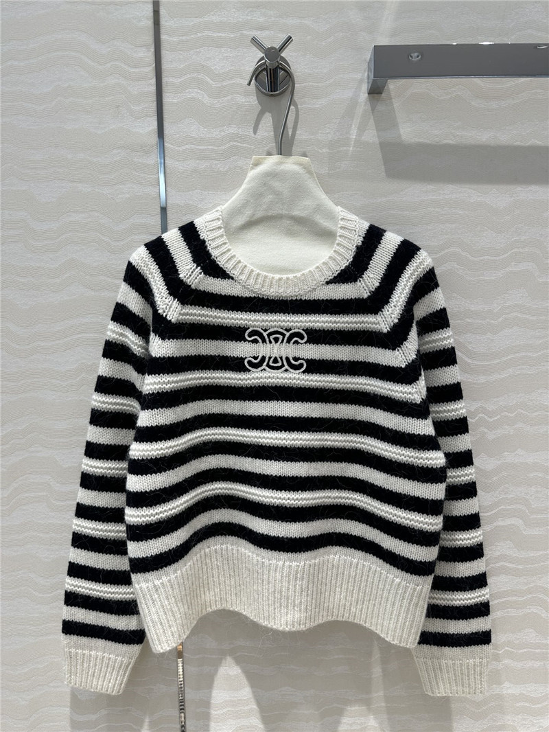 Ce1i*e triomphe striped pullover