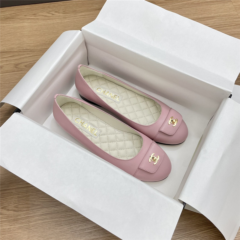 Ch**el pink ballet flats
